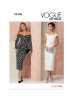 Vogue Schnittmuster  Kleid für Damen mit zierlichen...