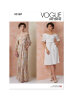Vogue Schnittmuster Kleid für Damen in zwei...