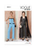 Vogue Schnittmuster  Jumpsuits für Damen