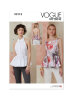 Vogue Schnittmuster  Damen Top