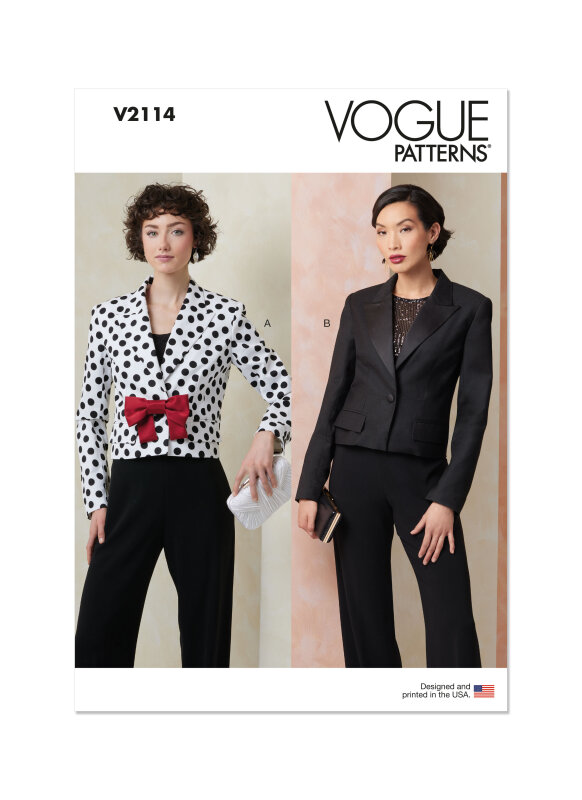 Vogue Schnittmuster  Damen Jacke