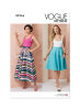 Vogue Schnittmuster Rock für Damen