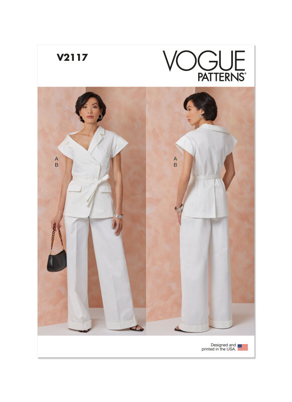 Vogue Schnittmuster  Jacke und Hose für Damen
