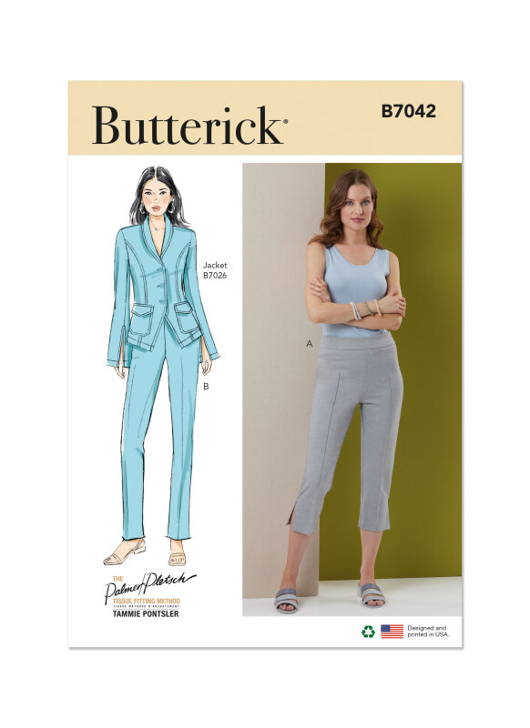 Butterick Schnittmuster Damen Hose von Palmer/Pletsch Tammie Pontsler