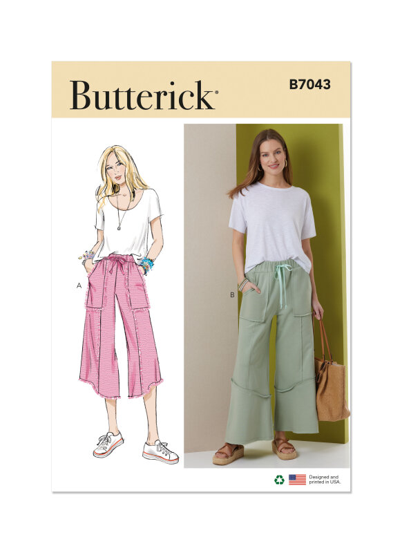 Butterick Schnittmuster  Damen Hose