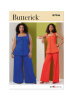 Butterick Schnittmuster Damen  Top  Hose