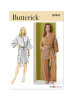 Butterick Schnittmuster  Bademantel für Damen und...