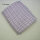 Chanel-Look Karo mit Lurex  rosa-violett, 0,7 Meter