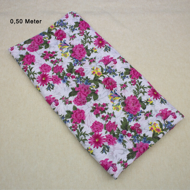 Blusenstoff Phantasiecrash pink, 0,50 Meter