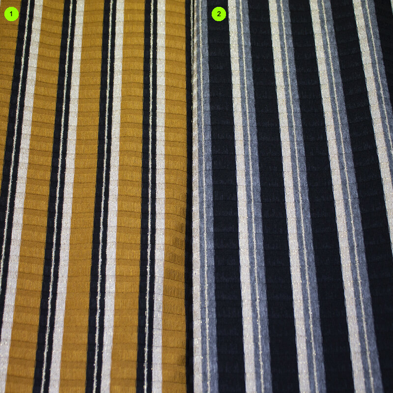 Rippenstrick Gestreift mit Lurex