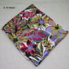 Viskose Satin, Bedruckt Blumen, 0,75 Meter