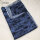 Batik Denim Flockdruck, 0,90 Meter