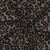 Modestoffe Damen, Rosella Stretch Animal/Leo, braun  (Kleid)