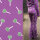 Modestoffe Kinder,Jersey glittzer Lollypop, lila,  (Langarm/ Hose)