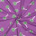 Modestoffe Kinder,Jersey glittzer Lollypop, lila,  (Langarm/ Hose)