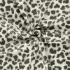 Modestoffe Wildlederimitat, Leoparden, wollweiss (Hose)...