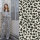 Modestoffe Wildlederimitat, Leoparden, wollweiss (Hose) Öko Tex
