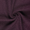 Modestoffe Damen, Bouclè Uni, aubergine  (Jacke)...