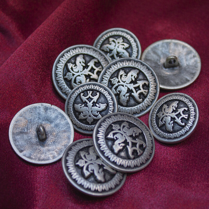 Trachtenknopf florales - 18 bis 22mm