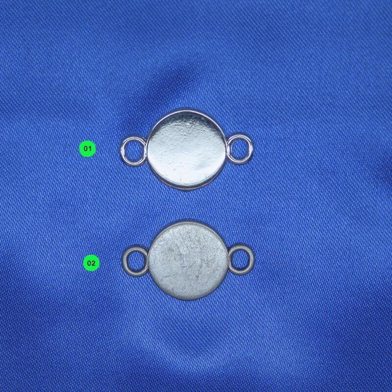 Metallschnalle Plättchen, 18mm