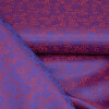 Futterstoff Jacquard Blumen, lila-rot; 235-F039 Fb.702