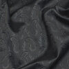 Futterstoff Jacquard Paisley 45 mm, grau; Design...