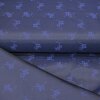 Futterstoff Jacquard Blumen, marine-blau;  Design...