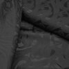 Futterstoff Jacquard Paisley, schwarz;  Design...