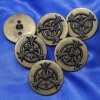 Trachtenknopf Ornament. rund, 25mm