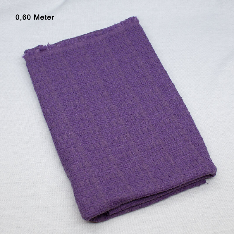 Chanel-Style, Uni NOVI, violett, 0,60 Meter