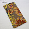 Jersey Druck Blumen, taupe, 0,60 Meter