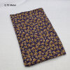 VI-Mouseline Druk-Lurex Blumen, violett, 0,70 Meter