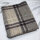 Mohair Karo beige-braun, 0,90 Meter