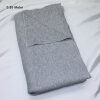 Lurex Doubleface Strick, hellgrau-silber , 0,85 Meter