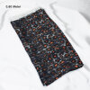 Chiffon Ausbrennerstreifen mit Lurex...
