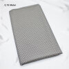 Jaquard Strick Flechtmuster 10 mm, ecru-grau, 0,75 Meter