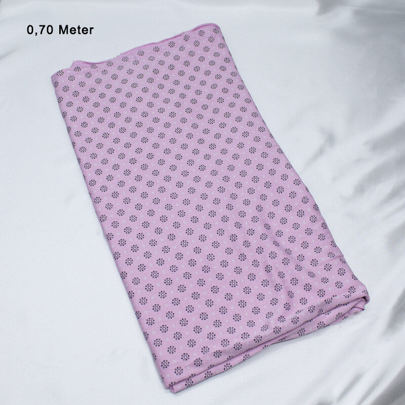 Jerseystoffe bedruckt, rosa, 0,70 Meter