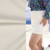 Modestoffe Damen, Denim, ecru  (Shorts)