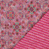Modestoffe, BW gestept Digital Patchwork, rosa  (Tasche)