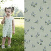 Modestoffe Kinder, Musselin Blumen, Minze  (Kleid)