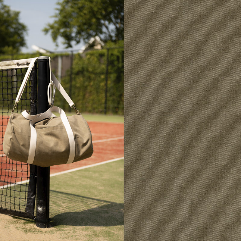 Modestoffe, CANVAS Stonewashed, taupe (Tasche)