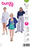 Burda Schnittmuster Damen Shorts+Hose, Gr. 34 - 44