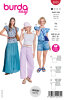Burda Schnittmuster Damen Top, Gr. 34 - 44