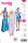 Burda Schnittmuster Damen Top, Gr. 34 - 44
