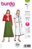 Burda Schnittmuster Damen Kleid+Jacke, Gr. 36-46