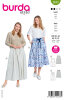 Burda Schnittmuster Damen Rock, Gr. 36 - 48