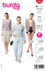 Burda Schnittmuster Damen Blazer, Gr. 34-44