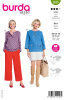 Burda Schnittmuster Damen Bluse, Gr. 36-48