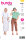 Burda Schnittmuster Damen Bluse, Gr. 36-48