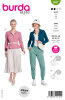 Burda Schnittmuster Damen Jacke, Gr. 36-48